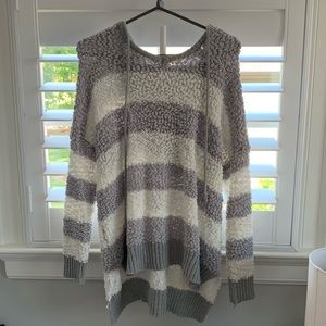 Miracle long, striped sweater